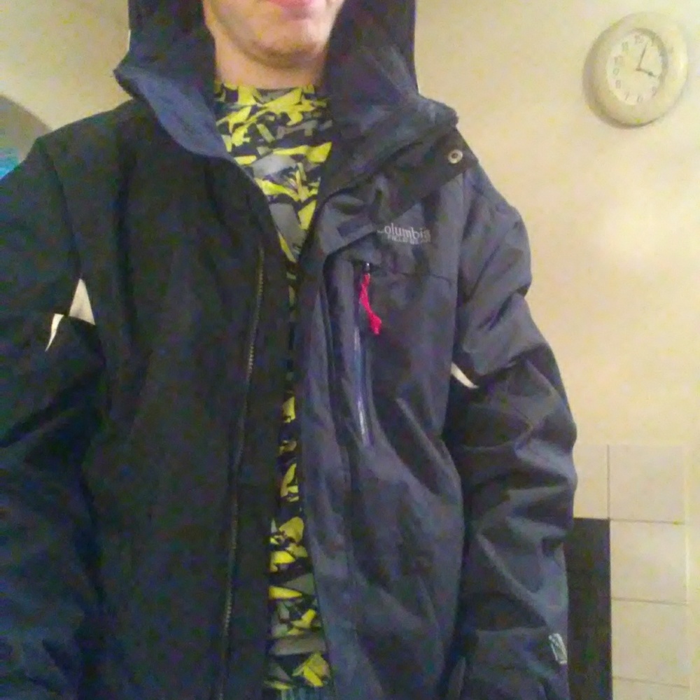 Columbia field gear omni tech coat